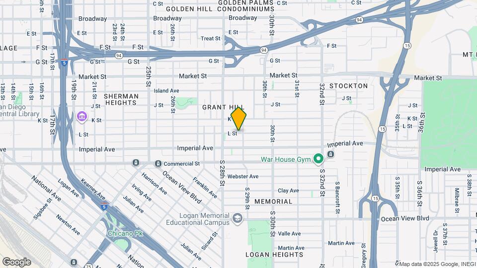 2873 L St Map and Location Details