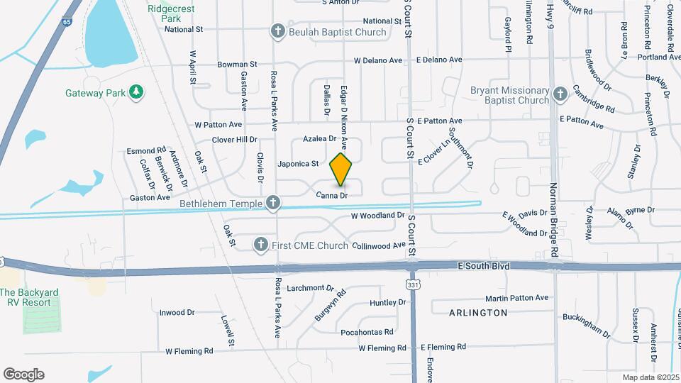 4192 Edgar D Nixon Ave Map and Location Details