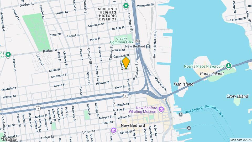111 Maxfield St, Unit 3 Map and Location Details