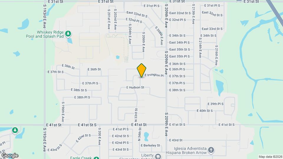 5801 N 34th St Map and Location Details