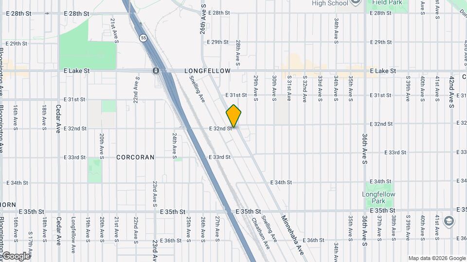 3200 Minnehaha Ave Map and Location Details