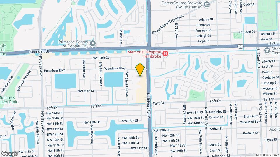 Pembroke Pines Map and Location Details