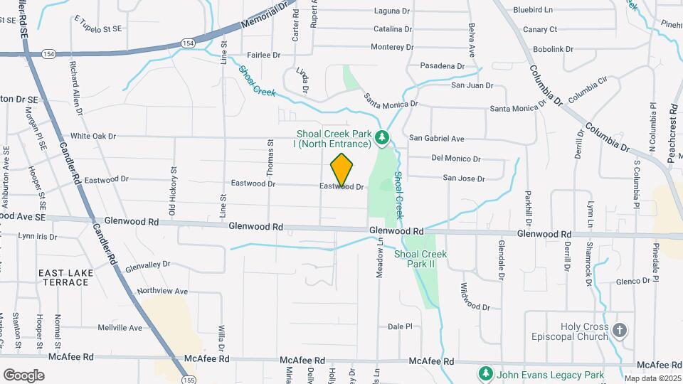 2861 Eastwood Dr Map and Location Details