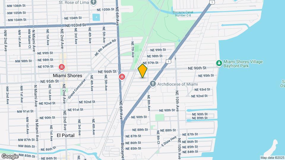 758 NE 95th St Map and Location Details