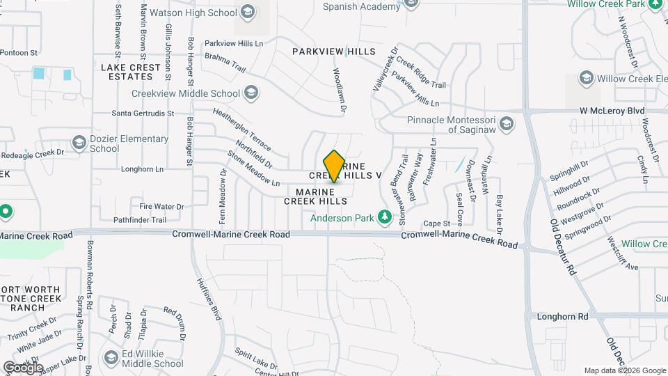 5325 Stone Meadow Ln Map and Location Details