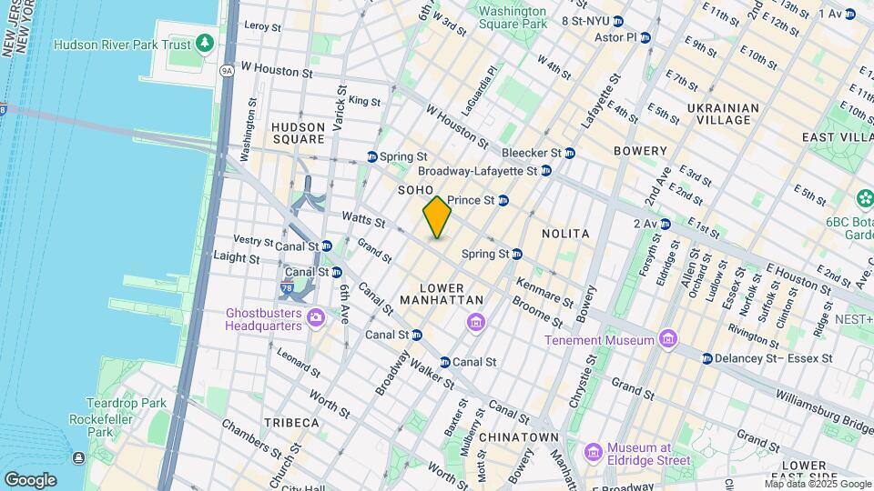 462 Broome St Mapa y Detalles de la Ubicación