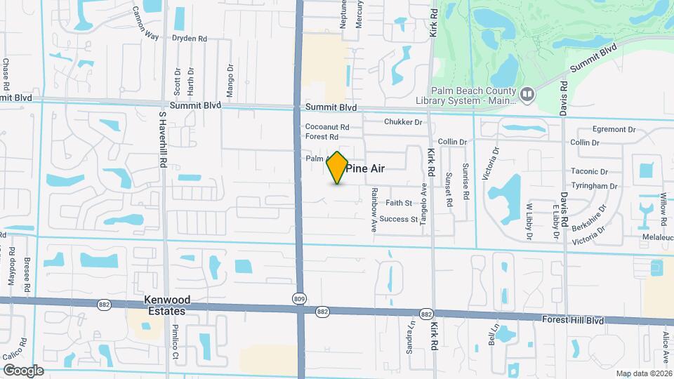 4386 Pine St Mapa y Detalles de la Ubicación