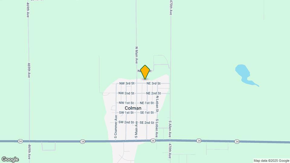 128 NE 3rd St Map and Location Details