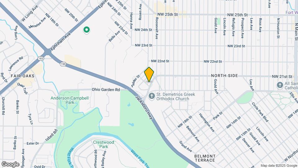 2053 NW 21st St Map and Location Details