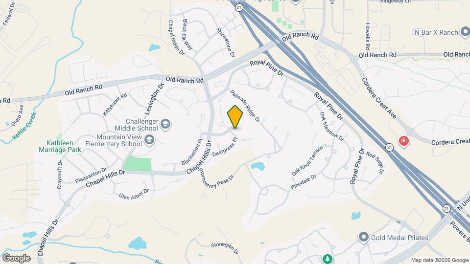 10071 Clovercrest Dr Map and Location Details