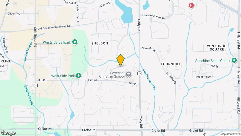 7221 Lakewood Rd Map and Location Details