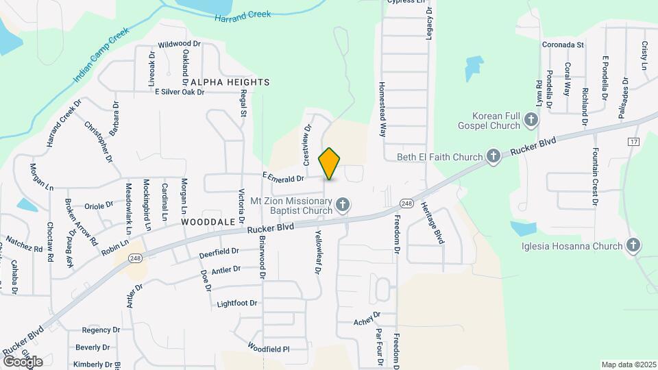 202 Ridgeway Dr Map and Location Details