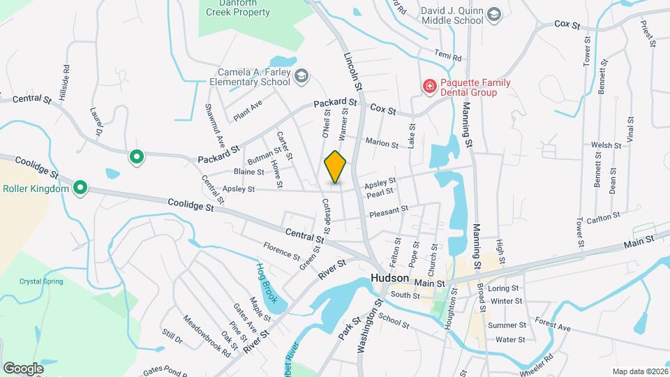 98 Apsley St, Unit 1 Map and Location Details