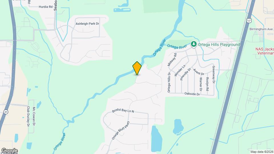 5530 Ortega Bluff Ln Mapa y Detalles de la Ubicación