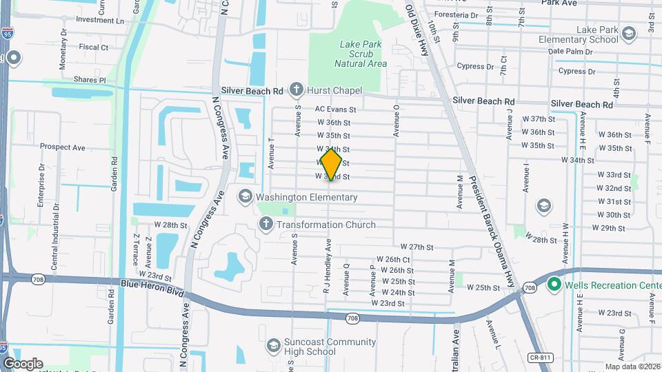 1496 W 31st St, Unit 2202 Map and Location Details