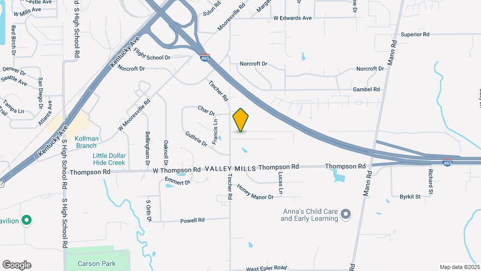 5426 Claybrooke Dr Map and Location Details