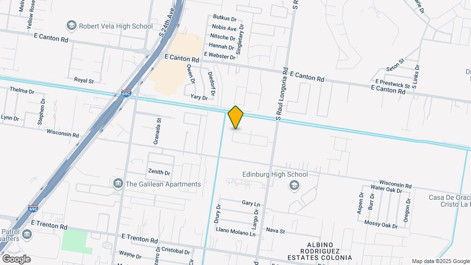 2112 E San Andrea St Map and Location Details