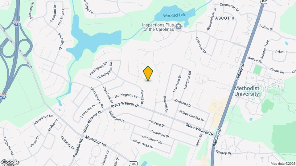 417 Nottingham Dr Map and Location Details