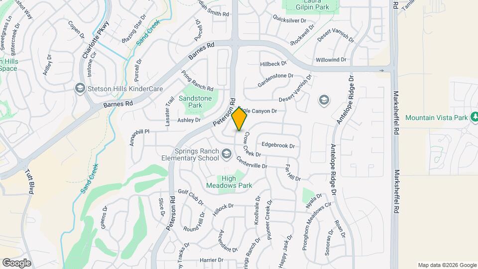 4413 Centerville Dr Mapa y Detalles de la Ubicación