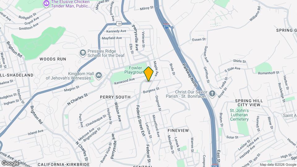 4 E McIntyre Ave Map and Location Details