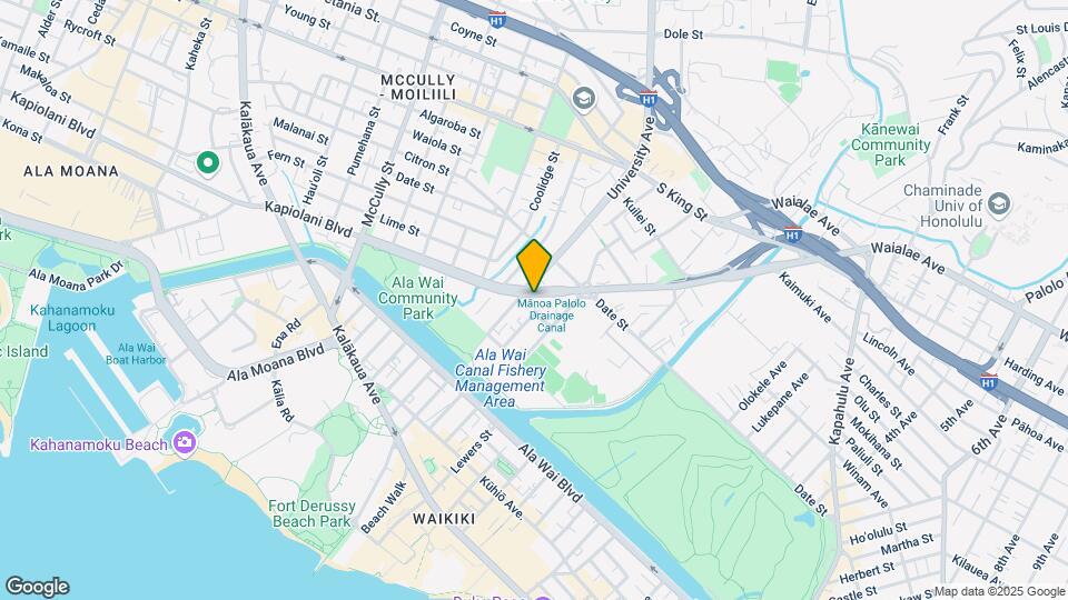 2439 Kapiolani Blvd Map and Location Details
