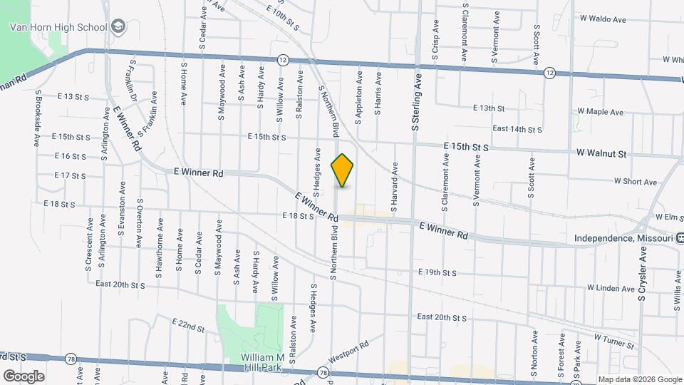 1705 S Northern Blvd Map and Location Details