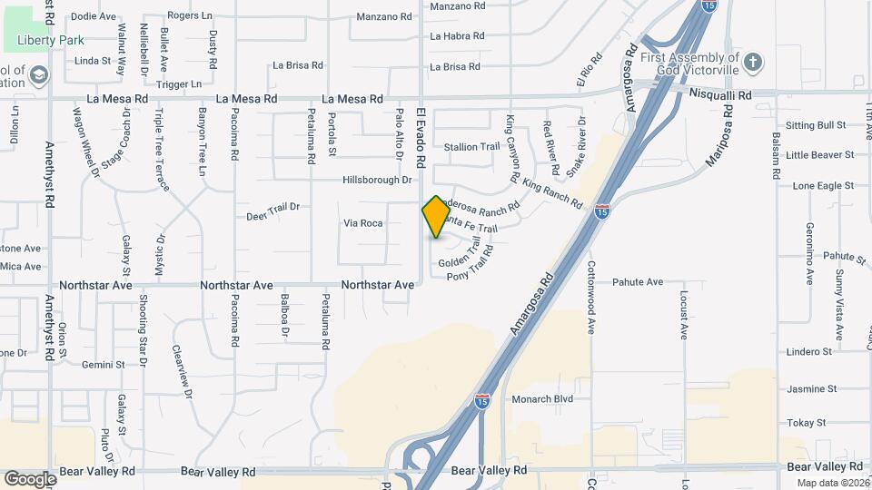 12579 Santa Fe Trail Map and Location Details