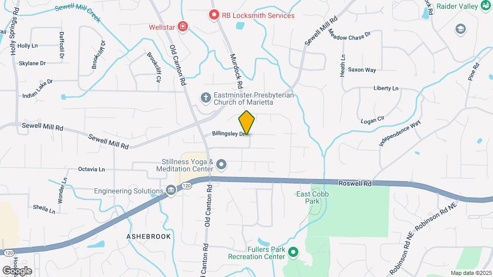 3520 Billingsley Dr Map and Location Details