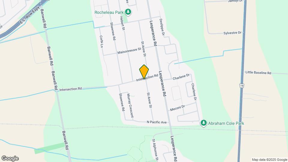 12135 Intersection Rd Map and Location Details