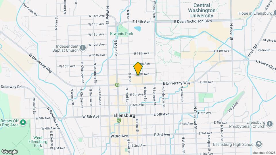 108 E 9th Ave Mapa y Detalles de la Ubicación