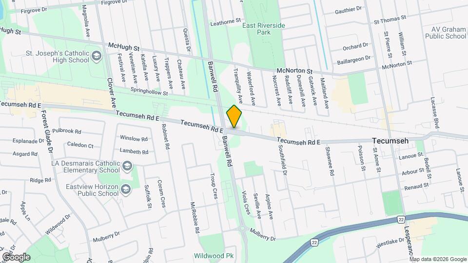 11646 Tecumseh Rd E, Unit 407 Map and Location Details