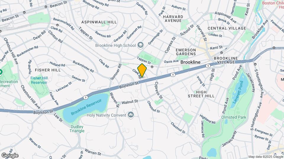 401 Boylston St, Unit 1 Map and Location Details
