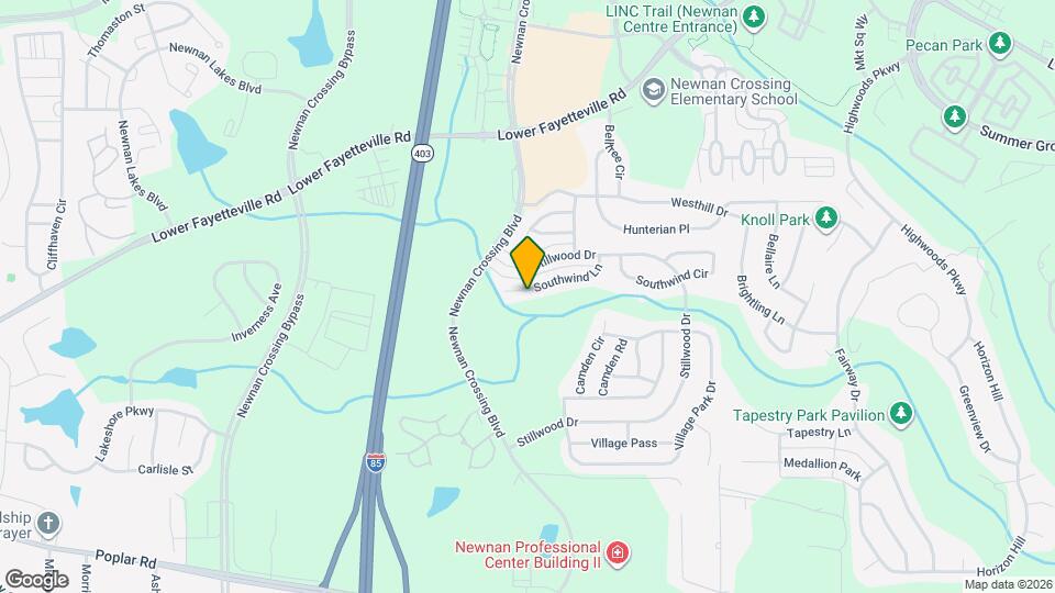 206 Southwind Ln Map and Location Details