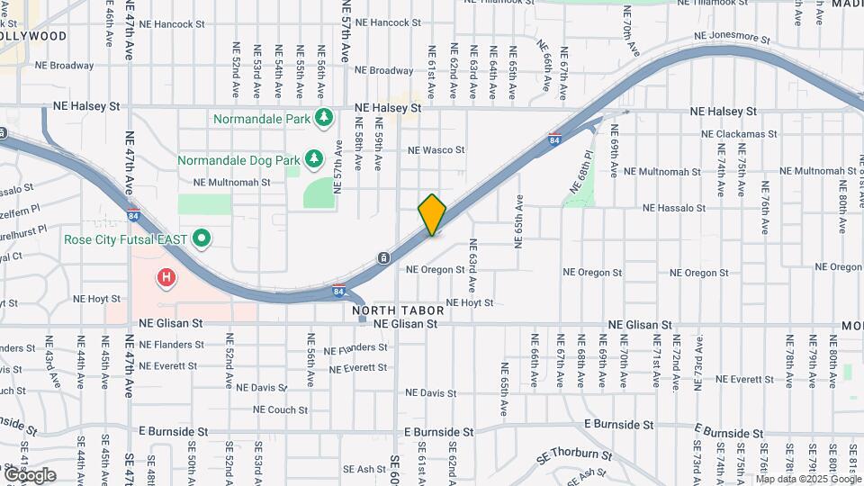 6110 NE Willow St Map and Location Details