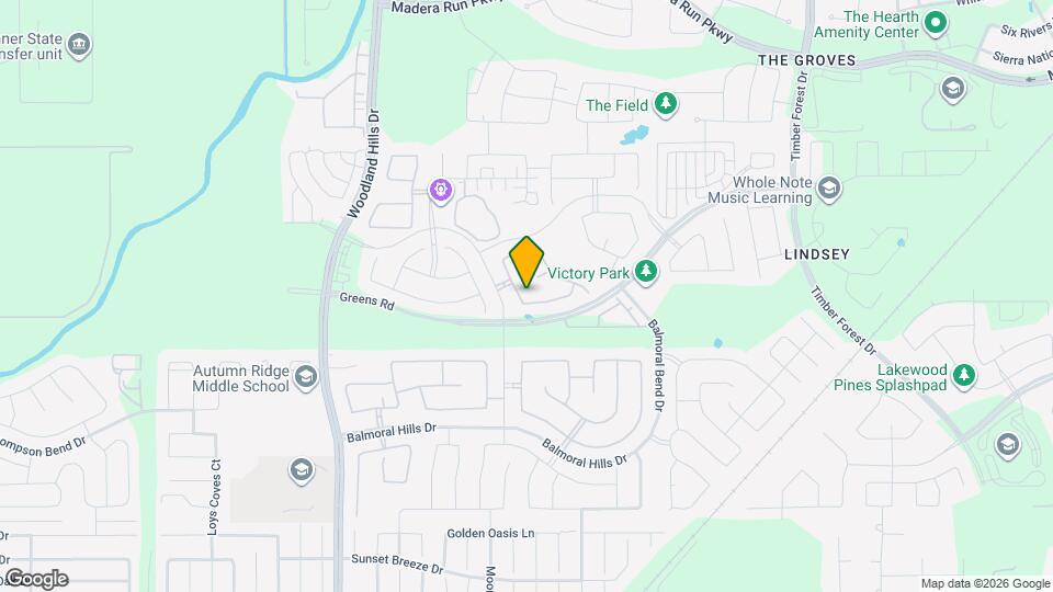 15714 Highlands Cove Dr Map and Location Details