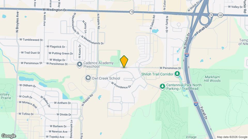 3690 W Mountain View Dr Map and Location Details