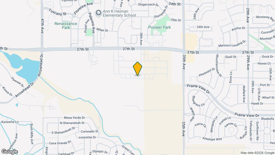 3917 Rainier St Map and Location Details