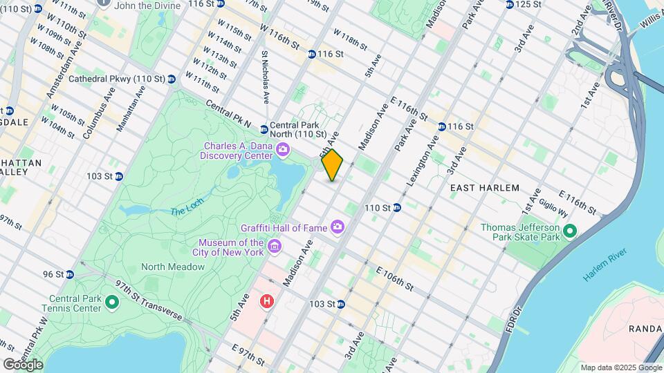 23 E 109th St Map and Location Details