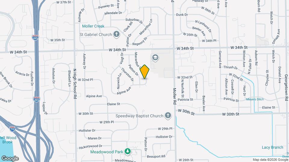 3202 Macarthur Ln Map and Location Details