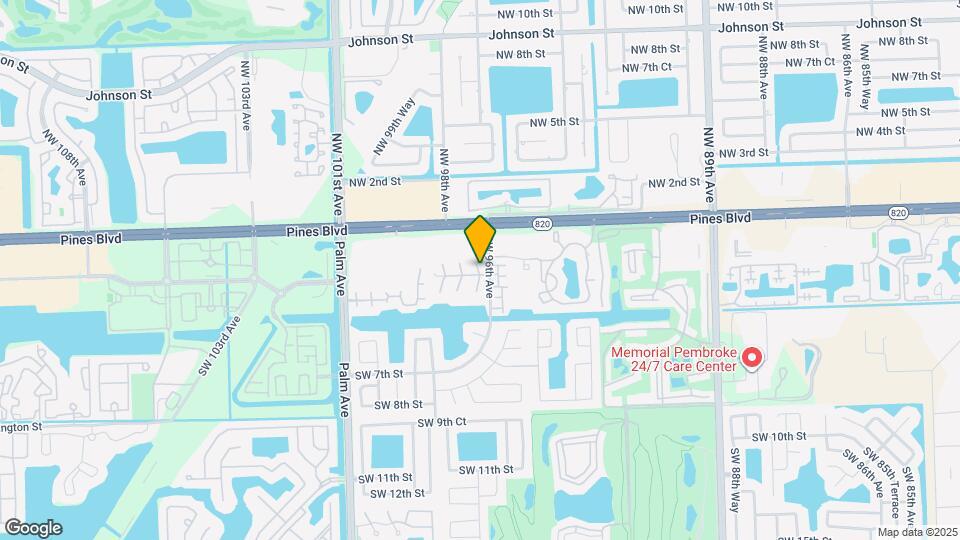 155 SW 96th Terrace Map and Location Details