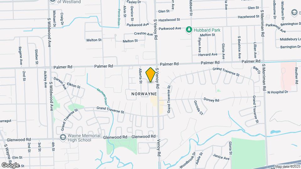 2055 Alanson St Map and Location Details