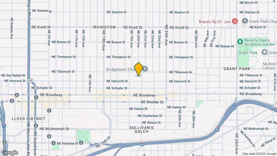 1919 NE 21st Ave Map and Location Details