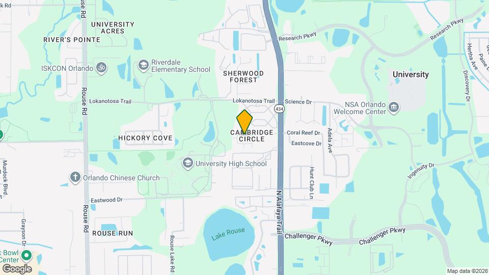 12014 Pepperdine Pl Map and Location Details