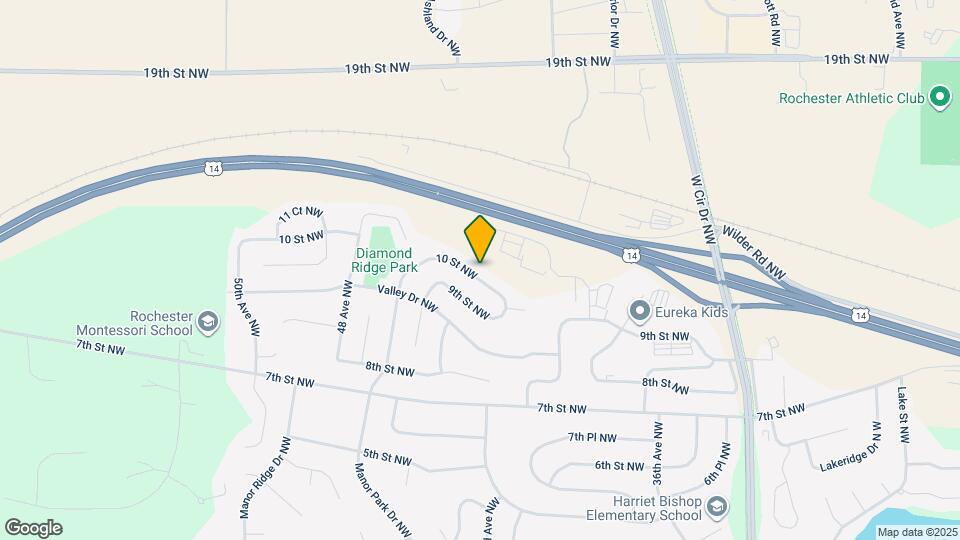 4333 10th St NW Map and Location Details