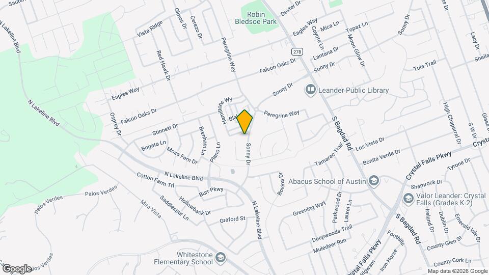 1537 Sonny Dr Map and Location Details