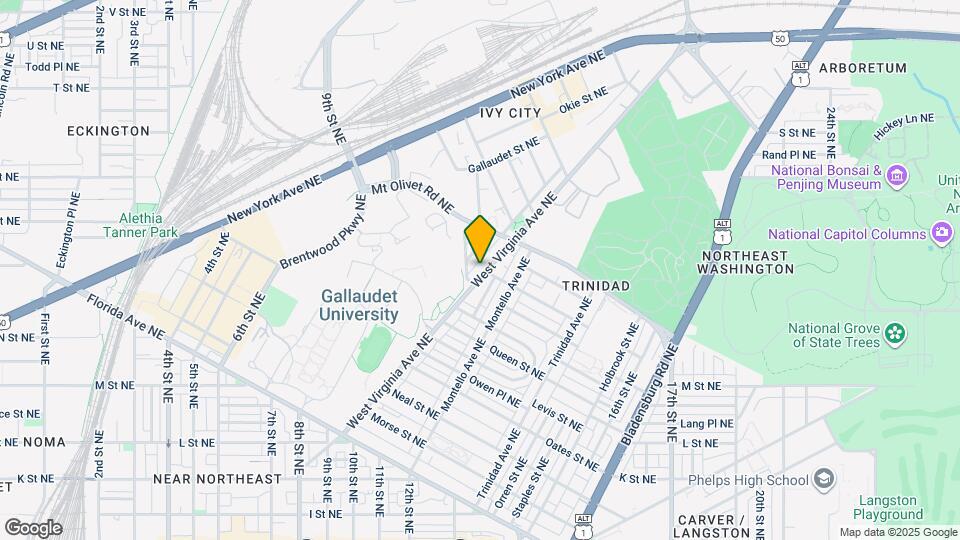 1660 W Virginia Ave NE, Unit 201 Map and Location Details