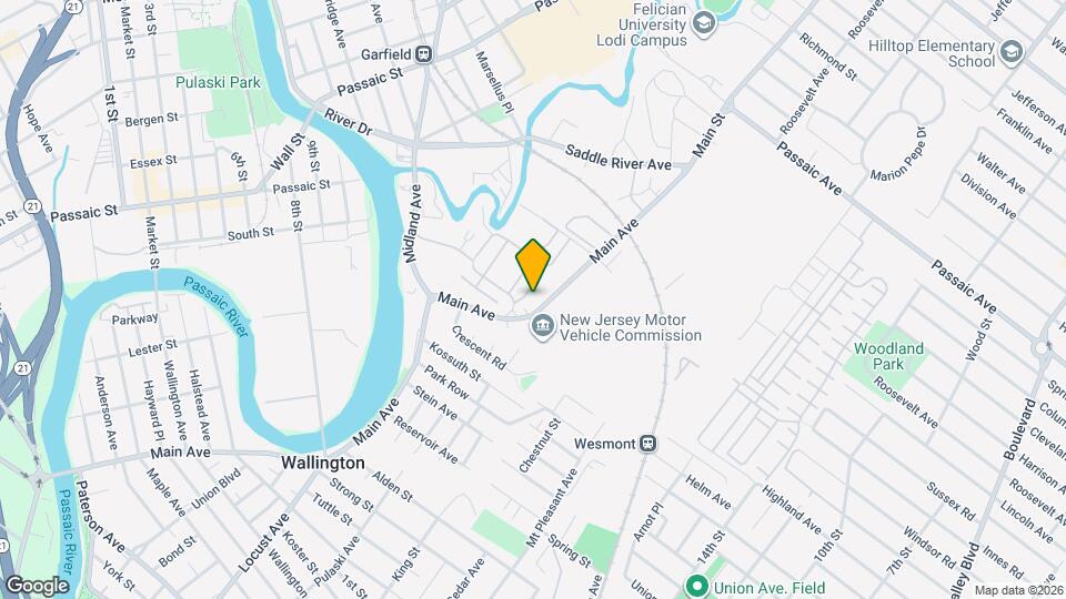 465 Main Map and Location Details