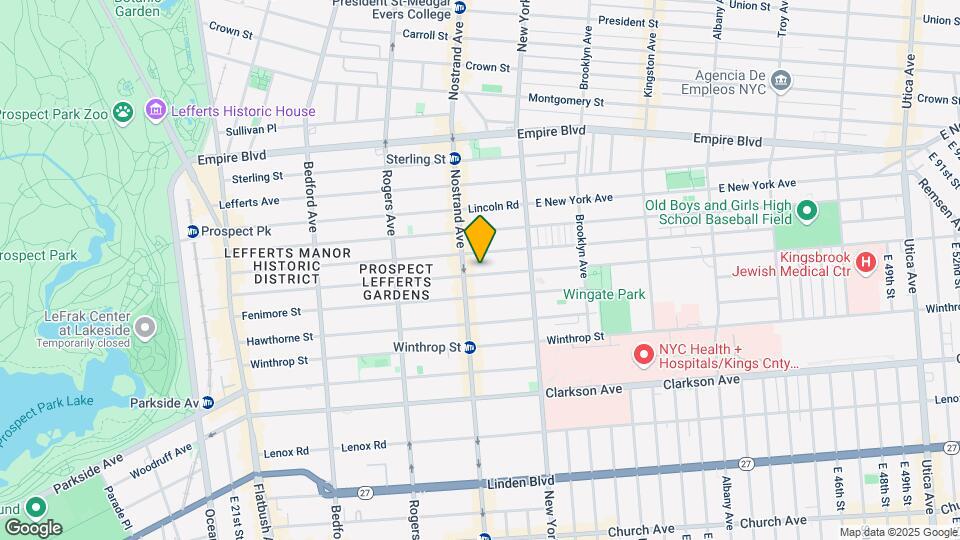 327 Rutland Rd Map and Location Details