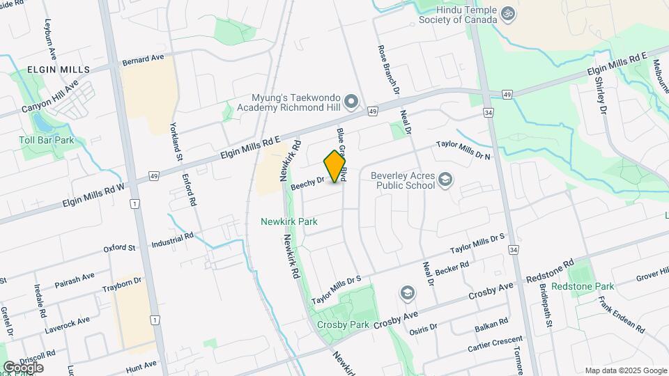 253 Alsace Rd Map and Location Details