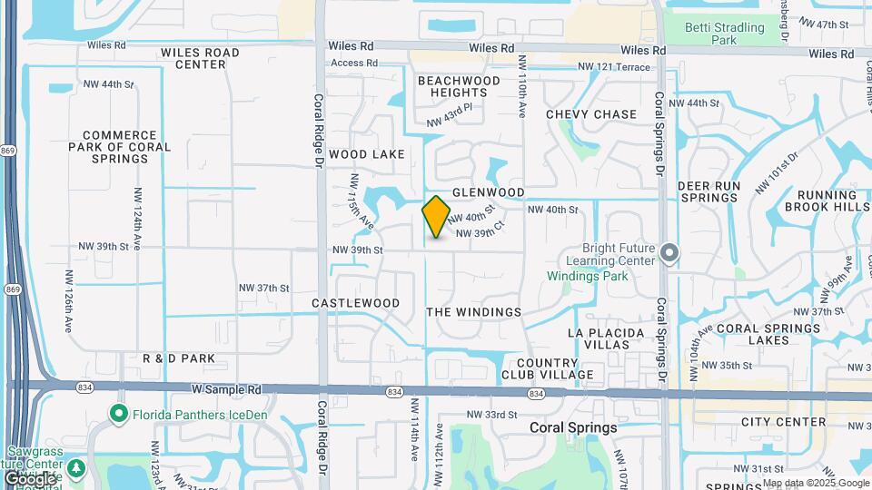 11301 NW 39th St Map and Location Details
